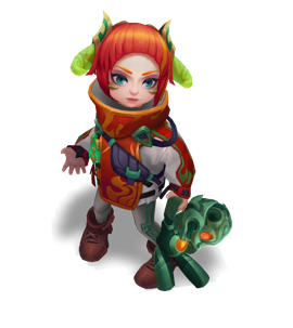 Lunar Beast Annie Ruby chroma