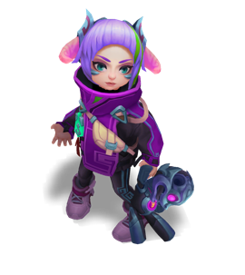 Lunar Beast Annie Amethyst chroma