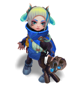 Lunar Beast Annie Sapphire chroma