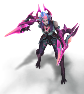 Ruined Shyvana Rose Quartz chroma
