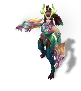 Immortal Journey Shyvana Emerald chroma