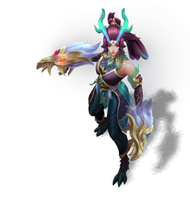 Immortal Journey Shyvana Obsidian chroma