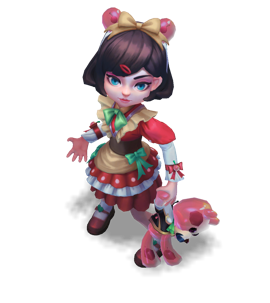 Cafe Cuties Annie Ruby chroma