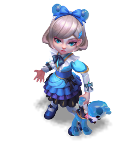 Cafe Cuties Annie Aquamarine chroma
