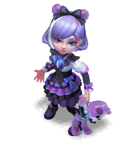 Cafe Cuties Annie Tanzanite chroma