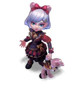 Cafe Cuties Annie Obsidian chroma