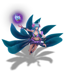 Elderwood Ahri Obsidian chroma