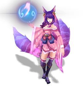 Spirit Blossom Ahri Rose Quartz chroma