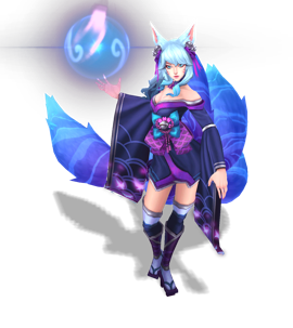 Spirit Blossom Ahri Obsidian chroma