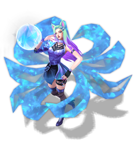 K/DA ALL OUT Ahri Amethyst chroma