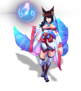 Spirit Blossom Ahri Ahri-versary chroma