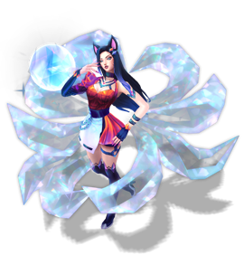 K/DA ALL OUT Ahri Ahri-versary chroma
