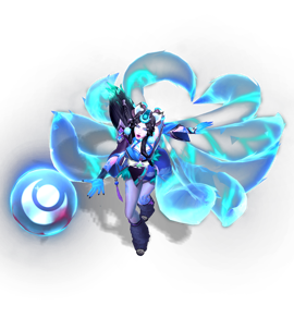 Snow Moon Ahri Sapphire chroma