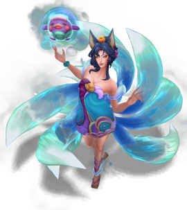 Spirit Blossom Springs Ahri Turquoise chroma