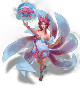 Spirit Blossom Springs Ahri Pearl chroma