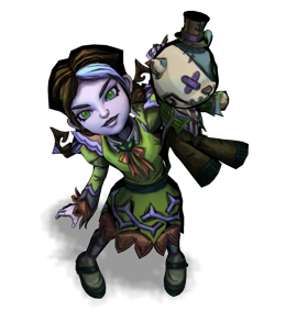Fright Night Annie Emerald chroma