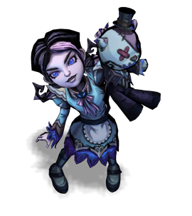 Fright Night Annie Aquamarine chroma