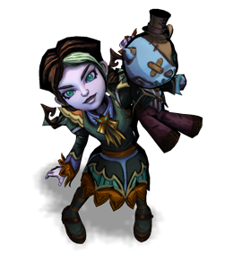 Fright Night Annie Obsidian chroma