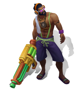 Pool Party Graves Emerald chroma