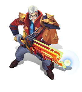 Battle Professor Graves Ruby chroma
