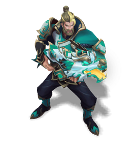 Porcelain Graves Turquoise chroma