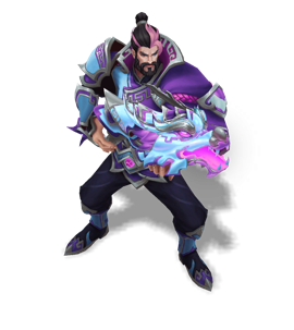 Porcelain Graves Tanzanite chroma