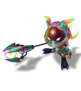 Astronaut Fizz Turquoise chroma