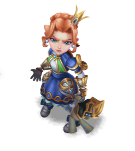 Battle Princess Annie Sapphire chroma
