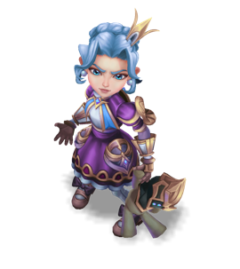 Battle Princess Annie Tanzanite chroma
