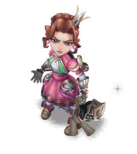 Battle Princess Annie Rose Quartz chroma