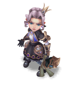 Battle Princess Annie Obsidian chroma