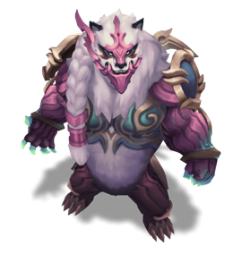 Duality Dragon Volibear Rose Quartz chroma