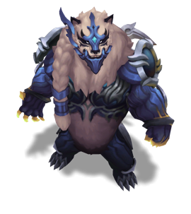 Duality Dragon Volibear Sapphire chroma