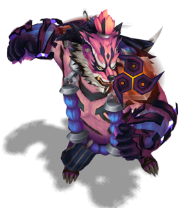 Inkshadow Volibear Rose Quartz chroma