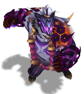 Inkshadow Volibear Tanzanite chroma