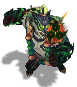 Inkshadow Volibear Emerald chroma