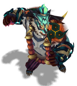 Inkshadow Volibear Turquoise chroma