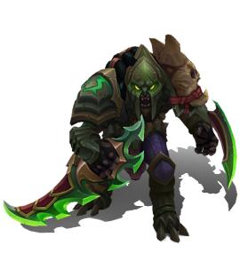 Headhunter Rengar Emerald chroma