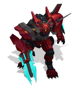 Mecha Rengar Ruby chroma