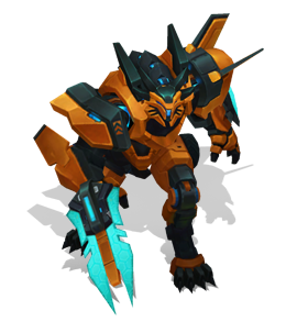 Mecha Rengar Citrine chroma