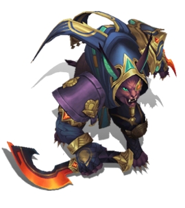 Guardian of the Sands Rengar Obsidian chroma