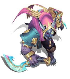 Guardian of the Sands Rengar Rose Quartz chroma