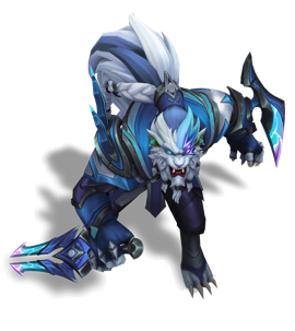 Sentinel Rengar Sapphire chroma