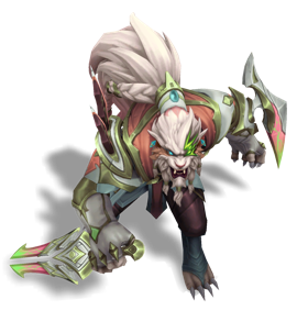 Sentinel Rengar Pearl chroma