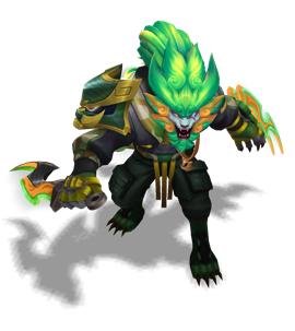 Street Demons Rengar Emerald chroma