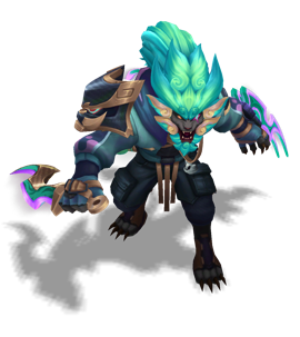 Street Demons Rengar Turquoise chroma