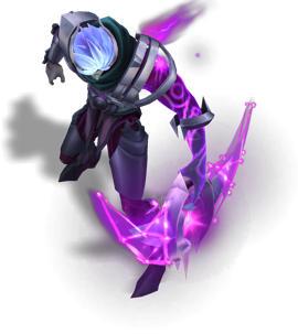 Cosmic Hunter Varus Rose Quartz chroma