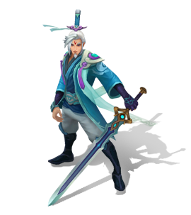 Eternal Sword Yi Turquoise chroma