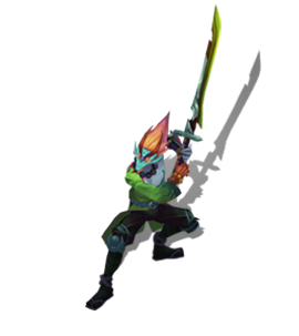 Blood Moon Master Yi Emerald chroma