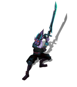 Blood Moon Master Yi Obsidian chroma